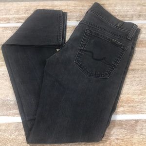 7 For All Mankind Roxanne Grey Jeans Size 24